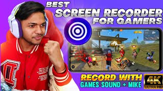 Best Screen Recorder |with internal audio 🔴| For Android in 2023 For Gamers | Low end device