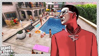 FaZe Kaysan Plays Unreleased Song At Pool Party - Gta RP