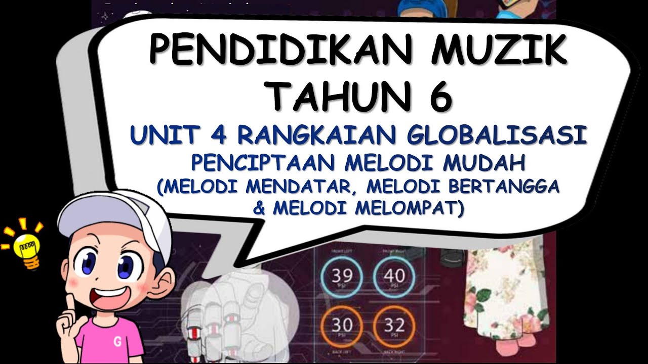 PENDIDIKAN MUZIK TAHUN 6 I UNIT 4 I PENCIPTAAN MELODI MUDAH I BUKU TEKS ...