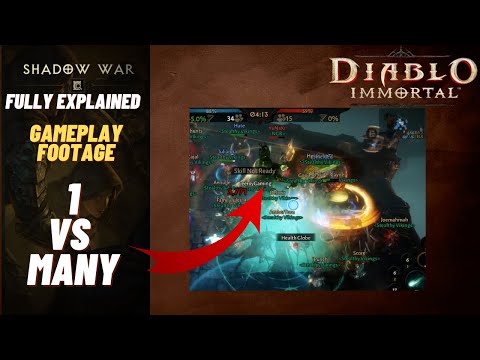 Diablo Immortal SHADOW WAR explained – GAMEPLAY IMAGES of our Shadow War battle victory