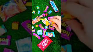 satisfying ASMR video| Snickers & kitkat & hobby chocolate #shorts #shortsvideo #viral #tiktok