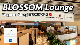 Only Priority Pass Lounge at Singapore Changi Terminal 4 | Blossom Plaza Premium