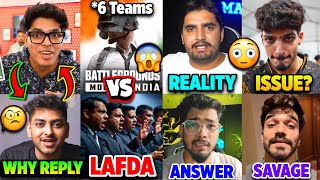 Big MATTER Explained!..😱 SAVAGE Reply😎 New Team✅ Teams, Snax Gaming, Jonathan, Mavi, Scout,Zgod,Aman