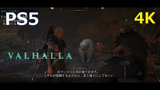 【PS5】4K最高難易度「アサシン クリード ヴァルハラ」＃19　白熊と友達になる！！【第六感】