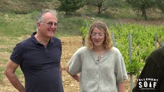 Rencontre d'Antoine Gerbelle avec Gilles et Madeline Ferran du domaine des Escaravailles.