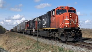 Awesome P5! CN 5780 East [CN M356] Near Acheson, AB