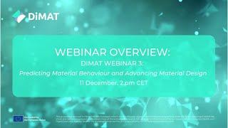 Webinar #3: Predicting Material Behaviour and Advancing Material Design