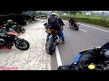 ngabuburide ke bandung🔥ninja zx25r bareng moge moge auto ketinggalan terus