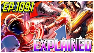 Gear 5 Luffy Vs Kizaru Explained! Chapter 1091 - One Piece Spoiler