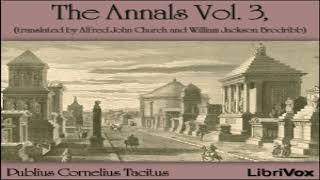 Annals Vol 3 | Publius Cornelius Tacitus | Antiquity | Audiobook | English | 1/5