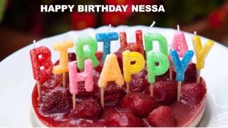 Nessa - Cakes Pasteles_998 - Happy Birthday
