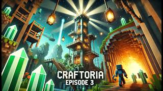 Craftoria Episode 3: Ausbau der Base & die ersten Maschinen! ⚙️✨