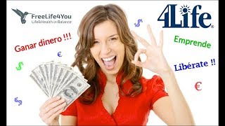 GANA DINERO con 4Life. El secreto de un negocio emergente ganador