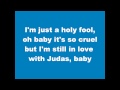 Lady Gaga - Judas lyrics HD
