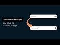 Show Hide Password Using HTML CSS And JavaScript