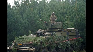 NATO FORCES - Danish, Estonian, and Lithuanian forces training together. CV90 - M113 - Piranha APC