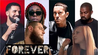 FOREVER - Drake, Kayne West, Lil Wayne \u0026 Eminem (UK Hip Hop Couple Reacts)