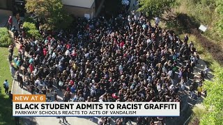 Parkway Central student who admitted to racist graffiti is Black, district says