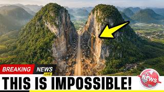 China Just Split A Mountain In Half To Build This Bridge