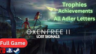 Oxenfree 2: Lost Signals Full Game - Gameplay Walkthrough – Trophies Achievements - No Commentary