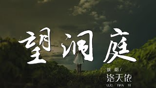 望洞庭 - 洛天依『一簍水與波 二三魚蝦過』【動態歌詞Lyrics】