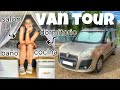 VAN TOUR | Descubre esta MINI CAMPER sin HOMOLOGAR [Fiat Doblo CAMPERIZADA todo CASERO]