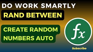 👉 Excel RANDBETWEEN Explained 🎲 Generate Random Numbers Easily #exceltutorial #excel #exceltricks