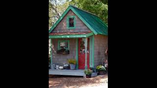 19 Whimsical Garden Shed Designs - Storage Shed Plans \u0026 Pictures