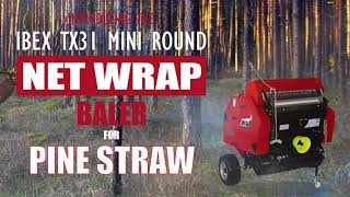 Ibex TX31 Mini Round Net Wrap Baler \