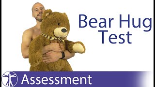 Bear Hug Test | Subscapularis Tear