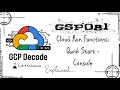 Cloud Run Functions: Qwik Start - Console | GSP081 (Step-by-Step Guide) | #googlearcade
