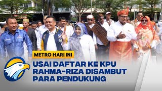 Paslon Rahma Riza Daftar Ke KPU Tanjungpinang - [Metro Hari Ini]