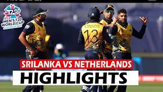 Netherlands vs Sri Lanka Highlights T20 World Cup 2022 | NED vs SL Highlights