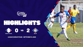 Highlights | French Guiana vs Belize | 2023/24 Concacaf Nations League