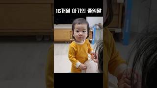 16개월 아기의 줄임말