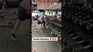 This Man Back Workout Doing Wrong, Correct Back Workout With Dumbbells, #R9fitness #shorts #viral 😎💪
