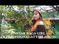 Aoleang shots | Konyak Naga girl in traditional attire | 2021