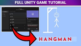 How To Make HANGMAN in Unity! [FULL GAME TUTORIAL]