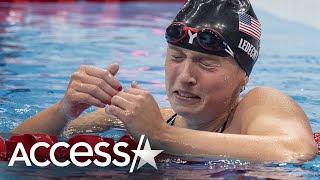 Katie Ledecky Gets Emotional Winning Gold At Tokyo Olympics