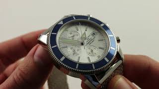 Pre-Owned Breitling Superocean Heritage Chronograph A1332016/G698 Luxury Watch Review