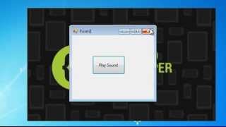 Practical VB.NET Tutorial- Play Sound