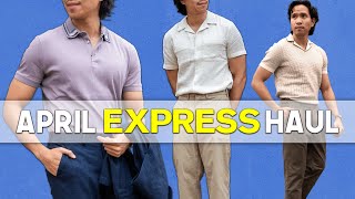 EXPRESS Men's Clothing Haul - April Pick Ups