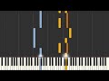 The Lady in Red (Chris De Burgh) - Piano tutorial