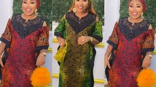 How to SEW COLD SHOULDER BUBU KAFTAN with YOKE