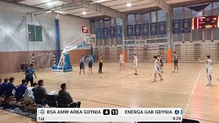 1. BSA AMW Arka Gdynia vs Energa GAK Gdynia - 18/01/2025