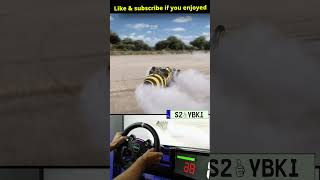 Drag Race MORGAN BEE CAR | Forza Horizon 5 #steeringwheel #short