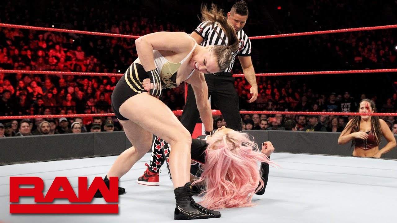 Ronda Rousey Vs. Liv Morgan: Raw, Feb. 4, 2019 - YouTube