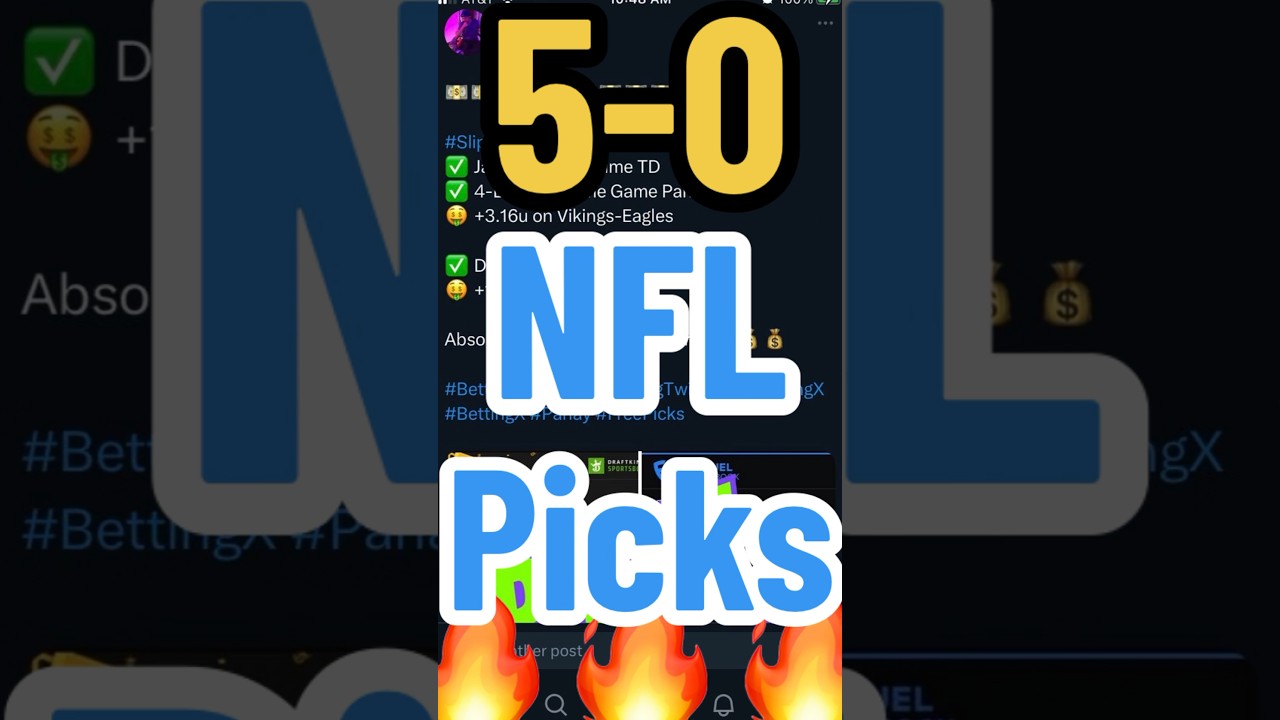 Week 2 NFL Picks & Predictions (5-0 RUN NFL PARLAY BETS!) - YouTube