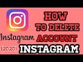 How to delete Instgram account 2020