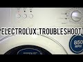 Electrolux washing machine error problem/ door lock prolem